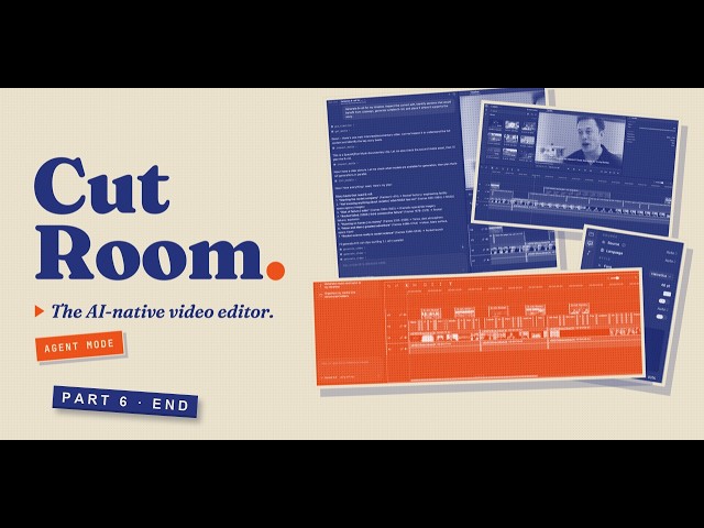 Cutroom - A Video Editor Built For AI | Part 6 (End)
