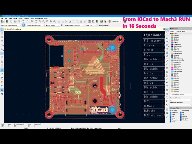 KiCad to Mach3 CNC G-code in 16 Seconds — PhCNC LSSE