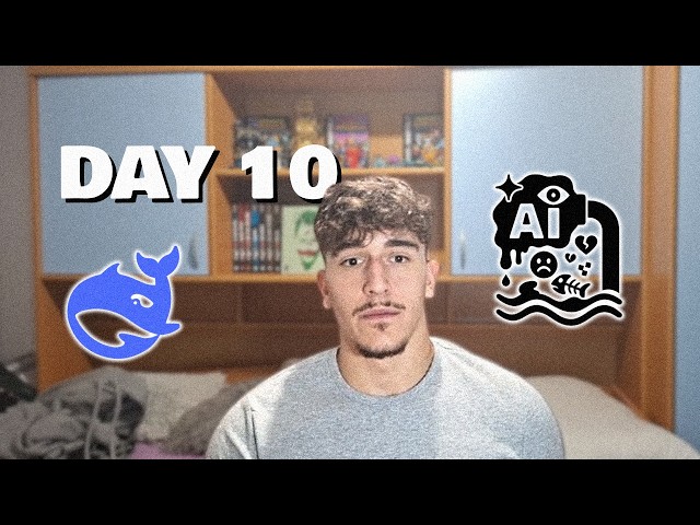 day 10 of trying to practise speaking on camera