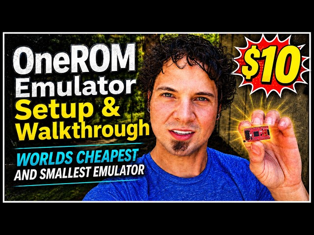 OneROM Emulator Setup & Walkthrough | World’s Cheapest & Smallest Emulator?