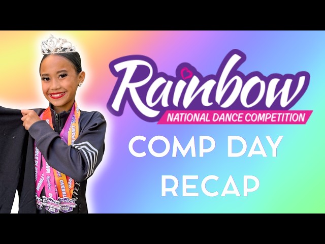 Comp Day at Rainbow Dance Competition 2026 🌈 | Dance Vlog