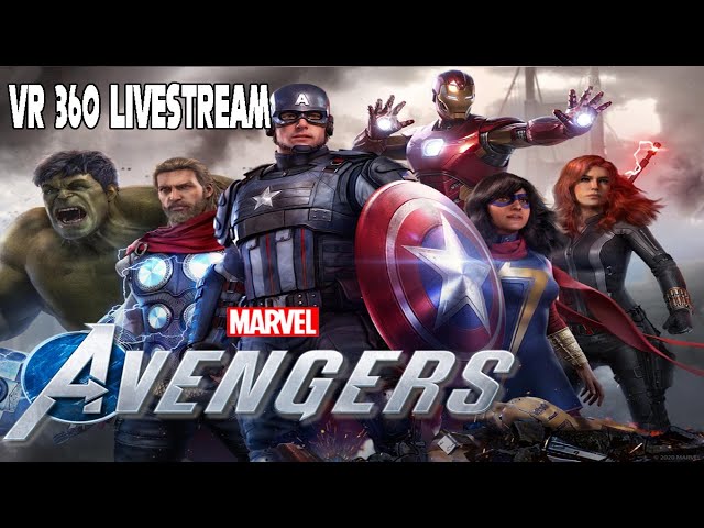 VR 360 marvel avengers game Avengers Game Live Stream PS4