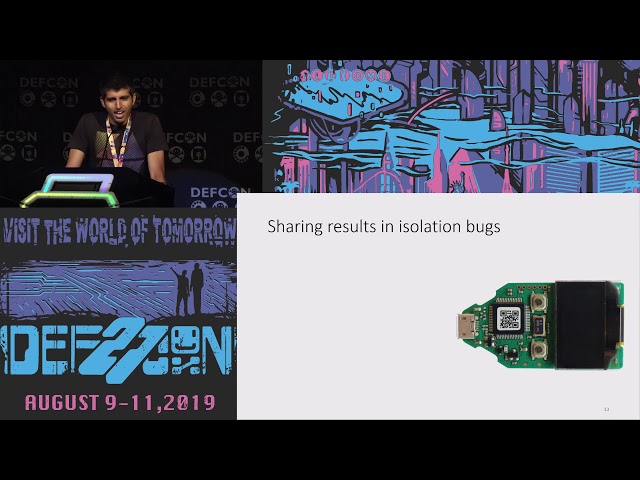 Anish Athalye - Want Strong Isolation Just Reset Your Processor - DEF CON 27 Conference