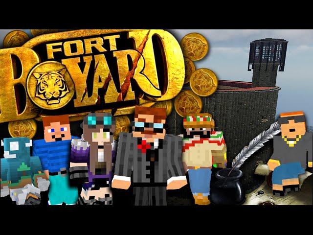 FORT BOYARD Minecraft (ft. l'équipe C'EST PAS SORCIER MINECRAFT)