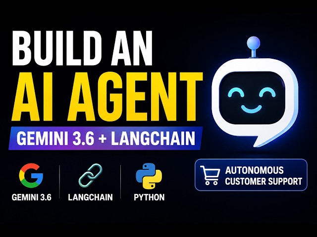 Learn an AI Agent with LangChain & Gemini | Python + LangGraph | Autonomous Customer Support