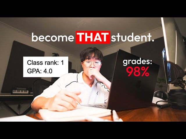 how I went from FAILING to being a TOP STUDENT