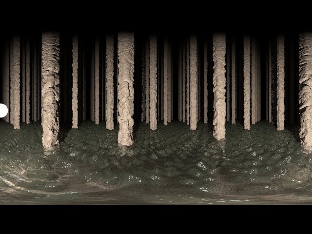 Columns an Omnidirectional Stereo POV-Ray Rendering