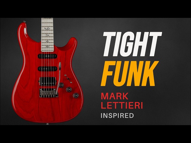 Tight Funk Backing Track in Am | Mark Lettieri Inspired @mjlettieri
