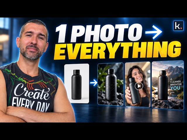 I Turned 1 Product Photo Into an Entire Ad Campaign Using AI | Kreator.ai