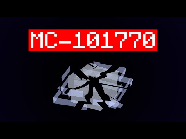 The Saddest Bug-Fix in Minecraft History