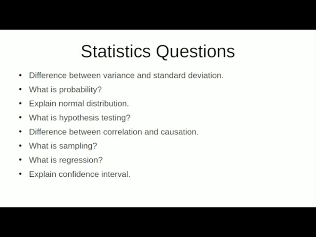 Data Analyst Interview Questions  | Python, SQL, Statistics, ML & Power BI
