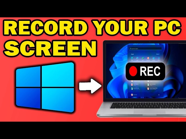 How to Record Your PC Screen | Screen Recording Tutorial for Windows 2026