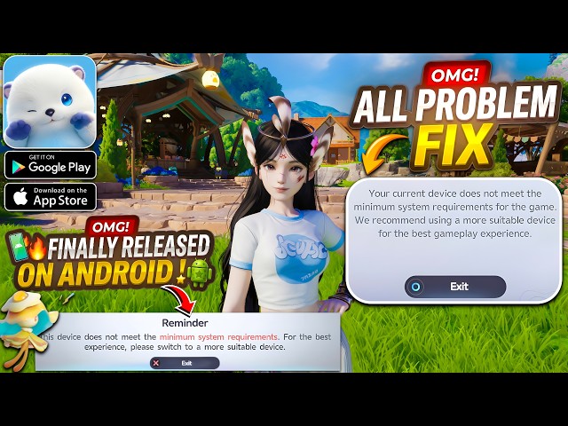 Aniimo "Minimum System Requirements" Error FIX! Device Not Supported (100% Solved)
