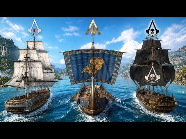 Evolution of SHIP in Assassin's Creed Games (2007-2021)
