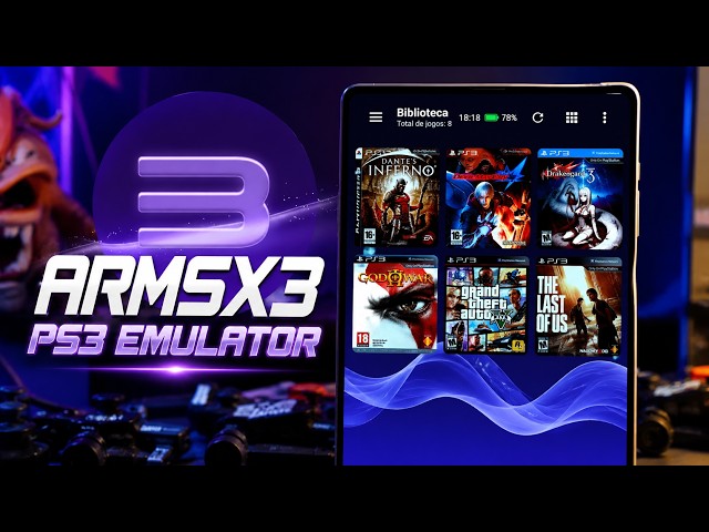 PS3 EMULATION ON ANDROID IS IMPRESSIVE! | ARMSX3