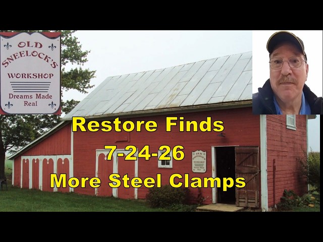 Restore Finds - More Steel Clamps