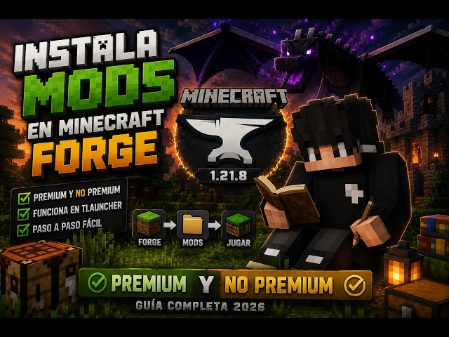 Como instalar Mods en Minecraft Java super sencillo! 🔥🔥🔥