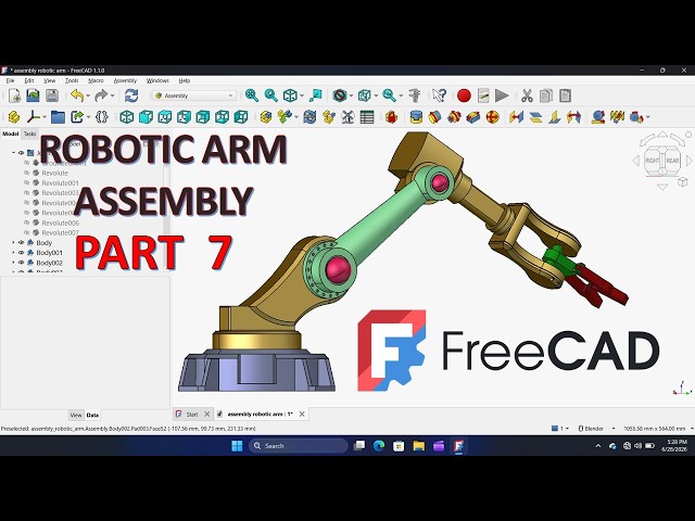 ROBOTIC ARM DESIGN AND ASSEMBLY | PART 7