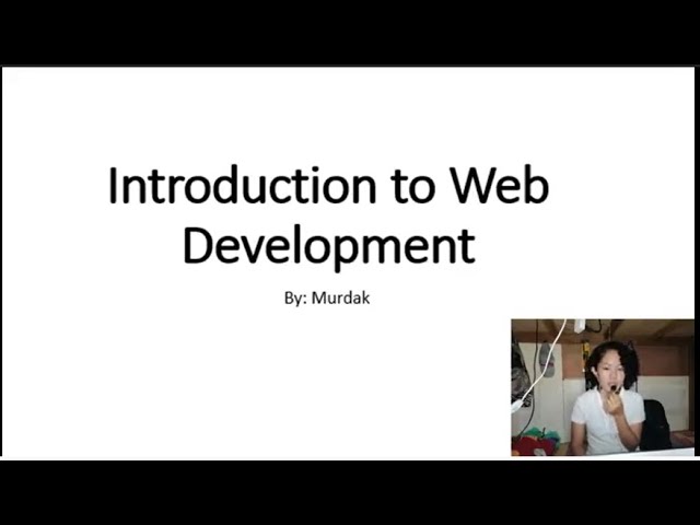 Introduction to Web Development | Web Development Tutorial Facebook Livestream