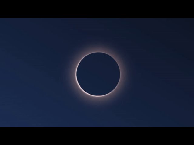 Eclipse animation with HTML & CSS