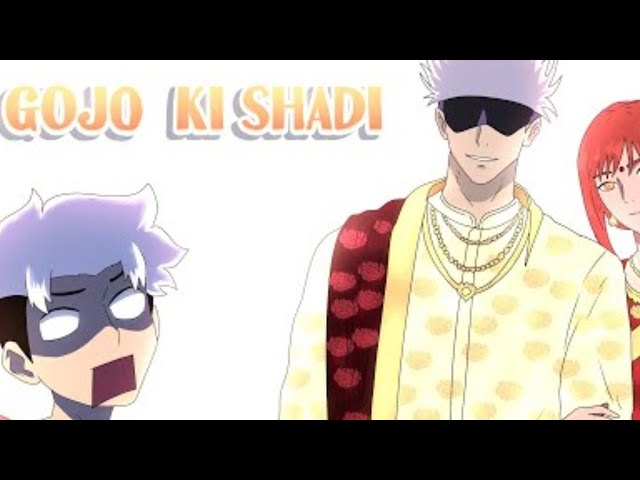 gojo ki shadi ☠️🔥 parody animation video @NOTYOURTYPE 