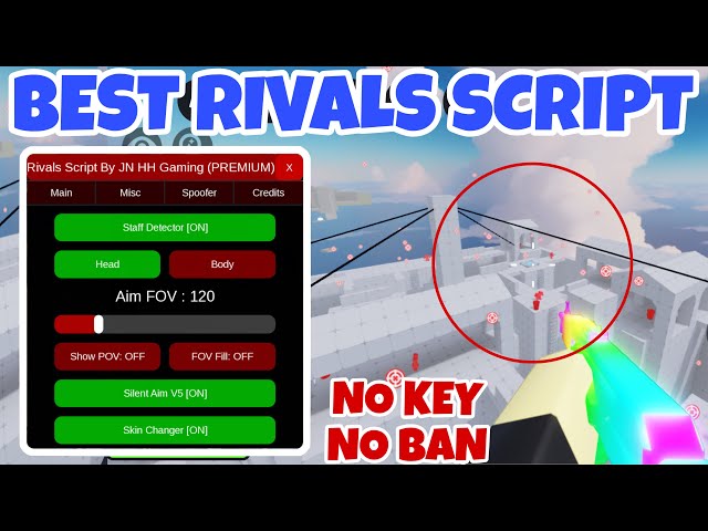 Rivals Script - NO KEY | Silent Aim, Skin Changer, Auto Win Farm (NEW), Wall Bang, Ragebot & More! 🔥