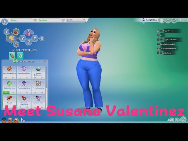The Sims 4 - Valentinez Sisters: Meet Susana Valentinez (Part 3)