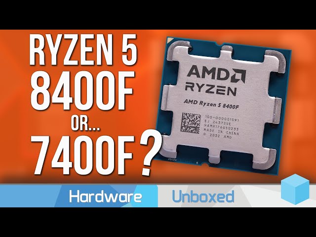 Ryzen 5 Roundup: 8400F vs. 7400F vs. 7500F vs. 7600 vs. 7600X vs. 9600X (Gaming Benchmarks)
