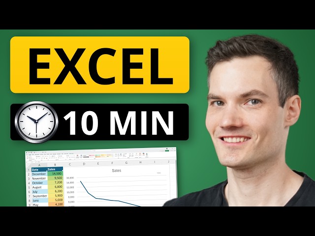 How to Use Excel for Beginners in 10 Minutes
