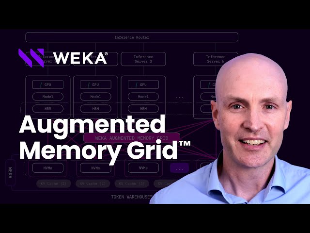 Demo: How WEKA Augmented Memory Grid™ Supercharges LLM Inference