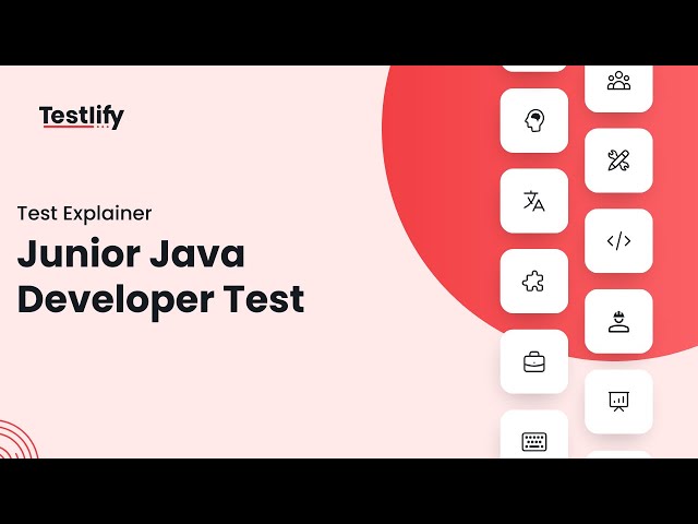 Junior Java Developer Test | Testlify
