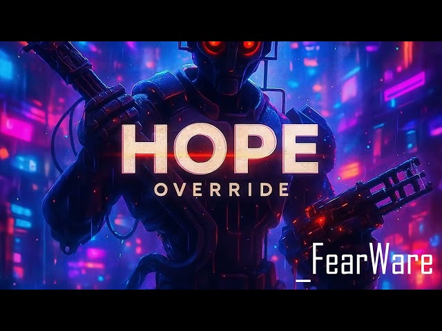 _FearWare - Hope:Override | Techno Core Metal & Bass #technocore #electronicmetal #darkelectronica