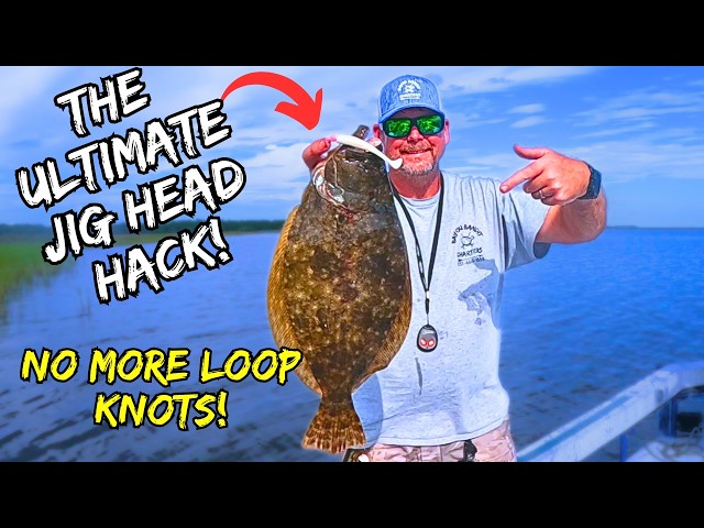 STOP!! Never Tie a Loop Knot Again!! This Jig Head Hack WILL Catch More Fish!!
