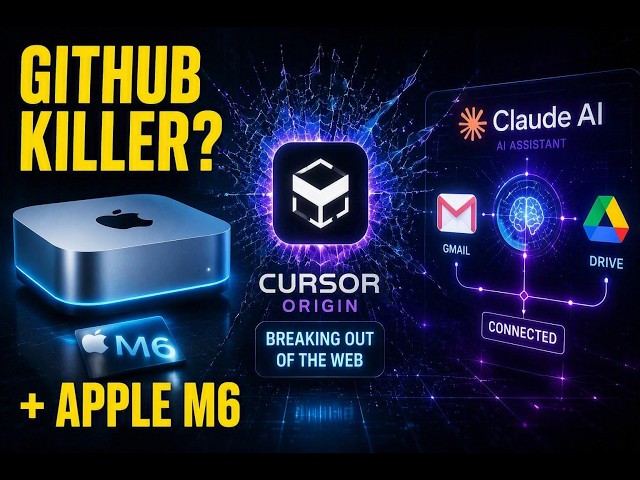Is GitHub DONE? 🤯 Cursor Origin, Apple M6 Mac, & Claude’s MASSIVE Gmail Upgrade!