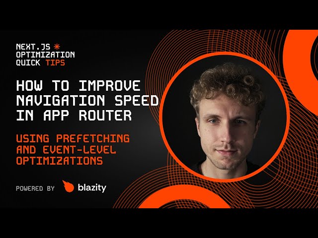 Fix Slow Navigation Speed: Next.js Optimization | Next.js Optimization Tips #5