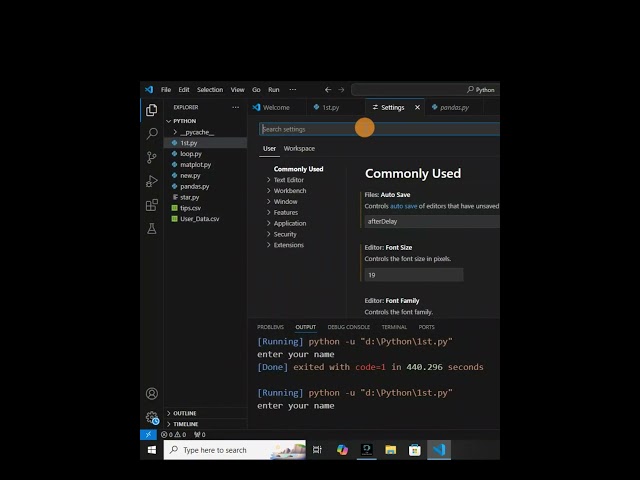 Unable to input anything in terminal after running program #python  #ai