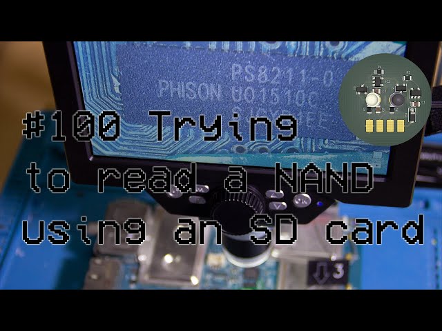 #100 Trying to read the NAND controller 💾 of the Samsung SMT-G7401 with an SD Card