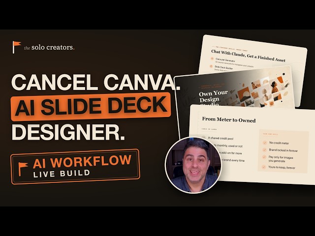 Turn Any Blog Post Into a Beautiful Slide Deck With AI (No Canva, No Gamma)