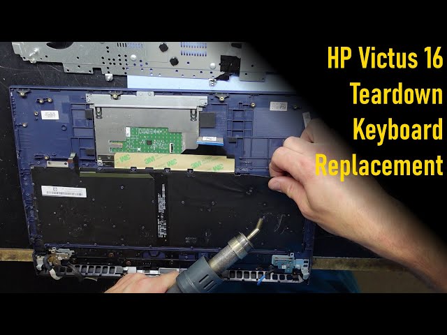 HP Victus 16-e0 Keyboard replacement