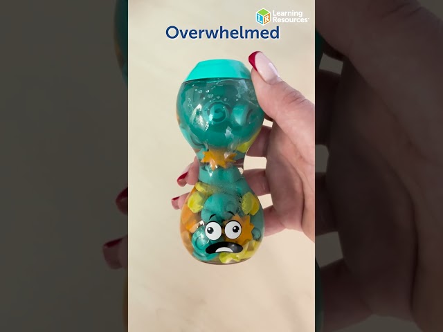 Learning Resources Express Your Feelings Sensory Bottles Opposites: Overwhelmed and Calm