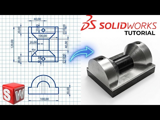 SolidWorks Complete Beginner Tutorial Step by Step  #10