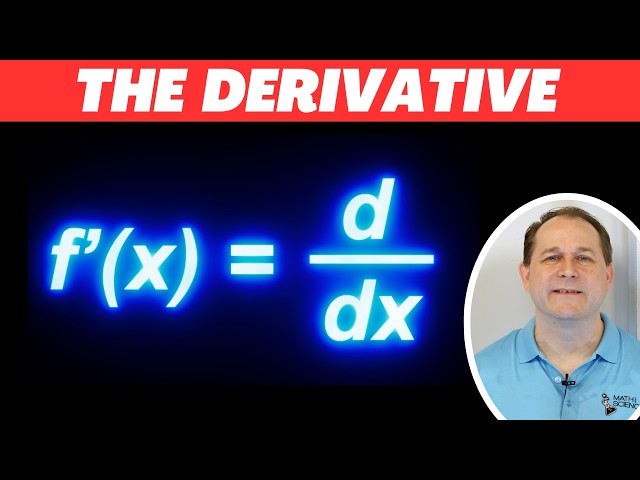 The Derivative - The Most Important Concept in Calculus