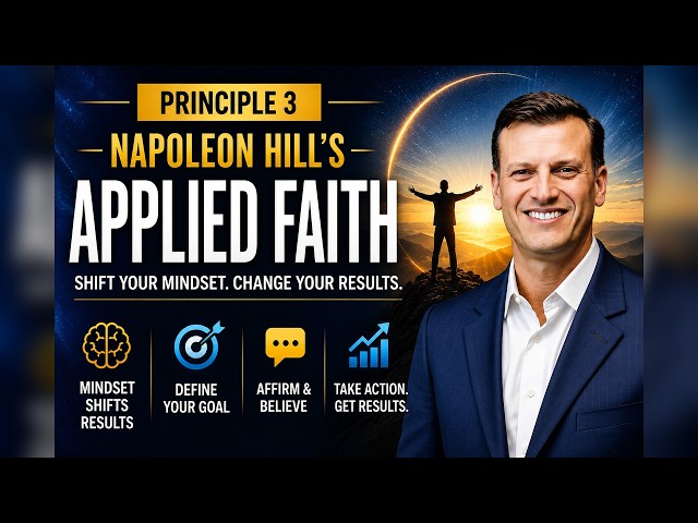 Napoleon Hill’s Principle: Applied Faith