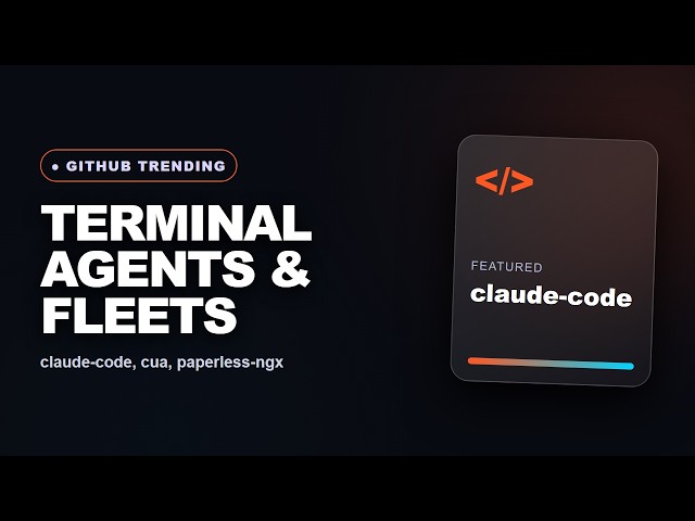 Top 5 GitHub Today: Agentic Coding in Your Terminal