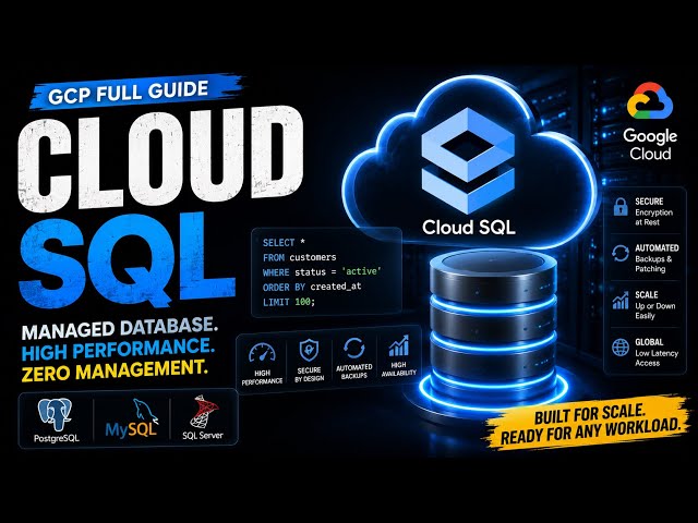CLOUD SQL | Explained in 10 minutes 