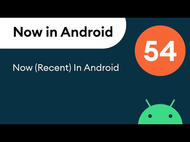 Now in Android: 54 - Gradle, DataStore, AndroidX, Glance, and more!