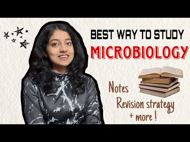 The best and most effective approach to MICROBIOLOGY - 2nd year MBBS | Tips to ACE your exams!✨