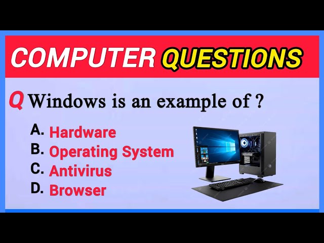 50 Computer MCQs | Most Important Computer Quiz Questions | Computer Knowledge Test