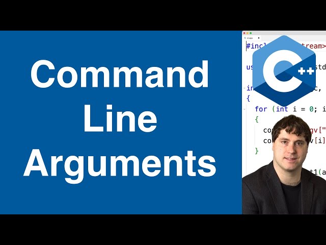 Command Line Arguments | C++ Tutorial