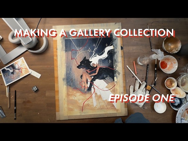 How I'm Making 18 Paintings for a Gallery Exhibition // Episode 1